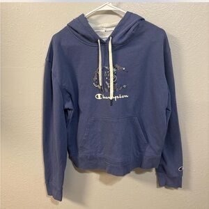 Champion Navy Blue Pullover Hoodie